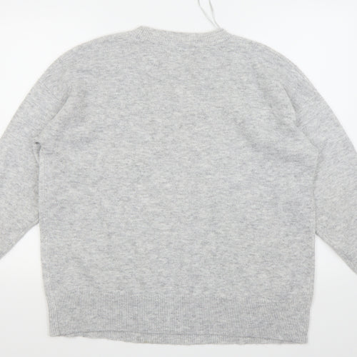 Asda George Womens Grey   Pullover Jumper Size L