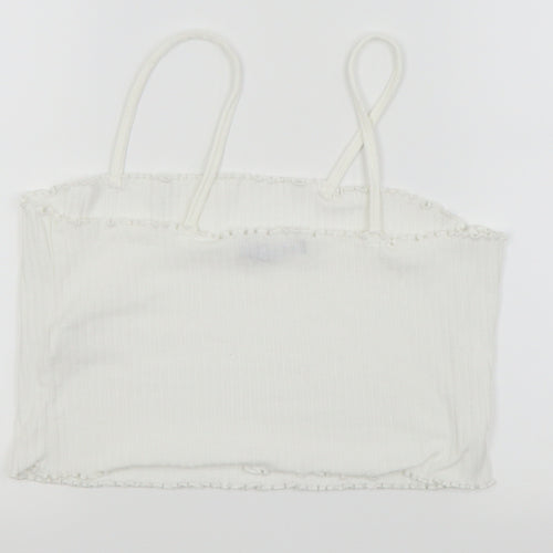 Boohoo Womens White   Camisole Tank Size 18