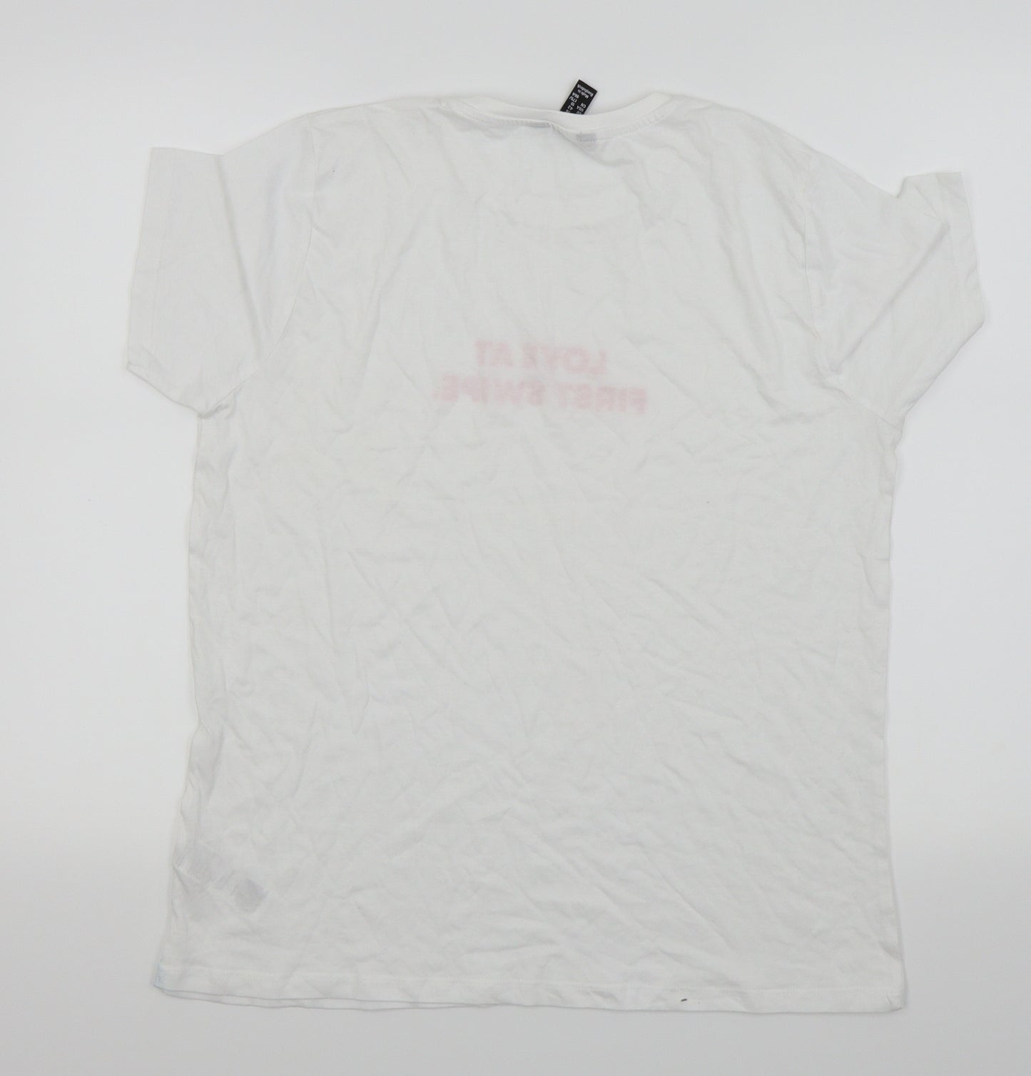 New Look Womens White   Basic Polo Size 14