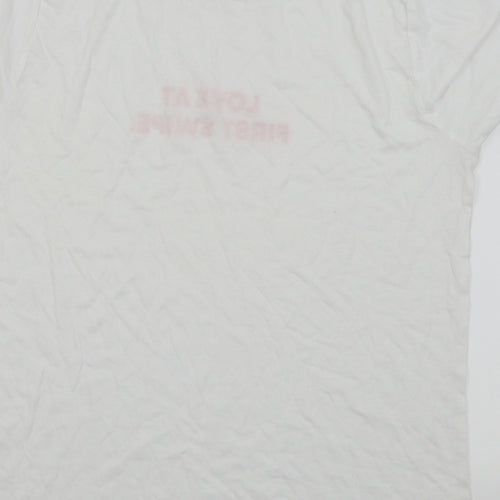 New Look Womens White   Basic Polo Size 14