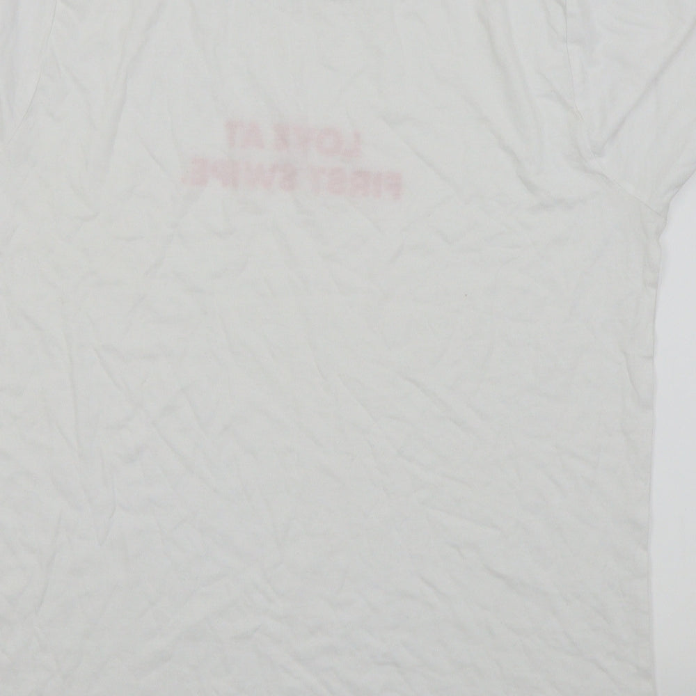 New Look Womens White   Basic Polo Size 14