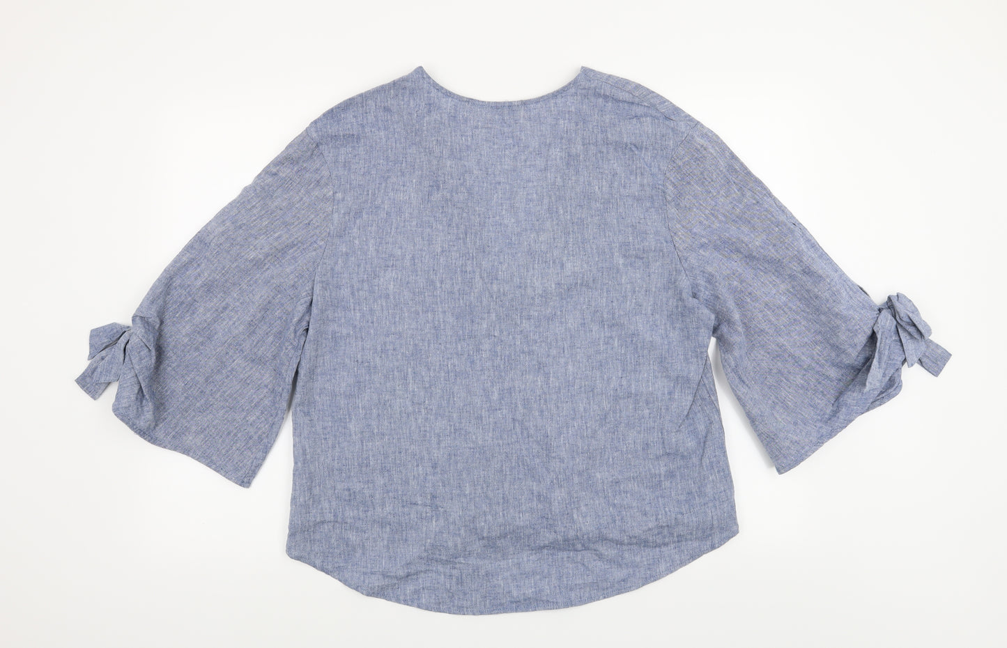 Zara Womens Blue   Basic Blouse Size L