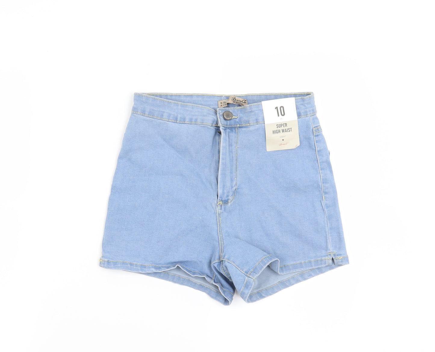 Denim CO Womens Blue   Cut-Off Shorts Size 10