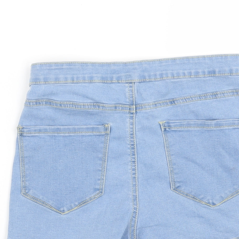 Denim CO Womens Blue   Cut-Off Shorts Size 10