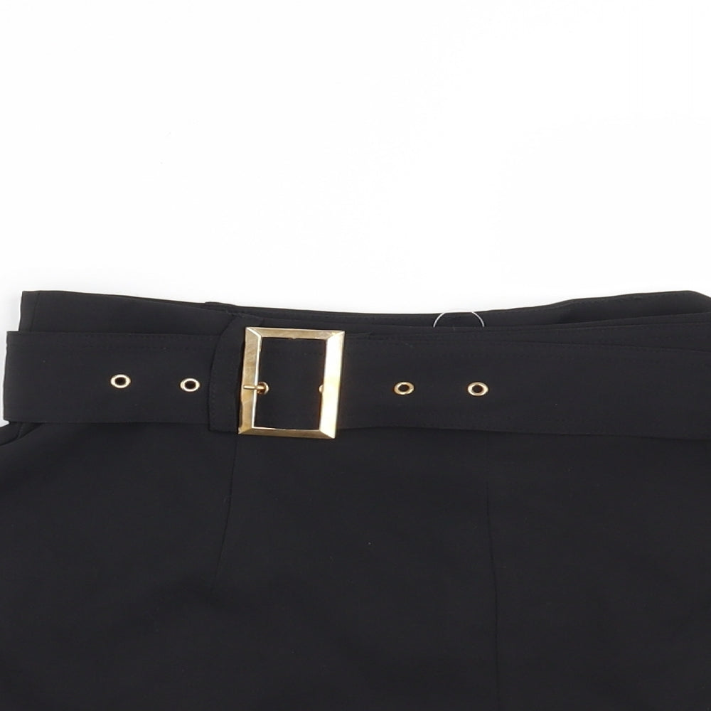 Quiz Womens Black   Hot Pants Shorts Size 10