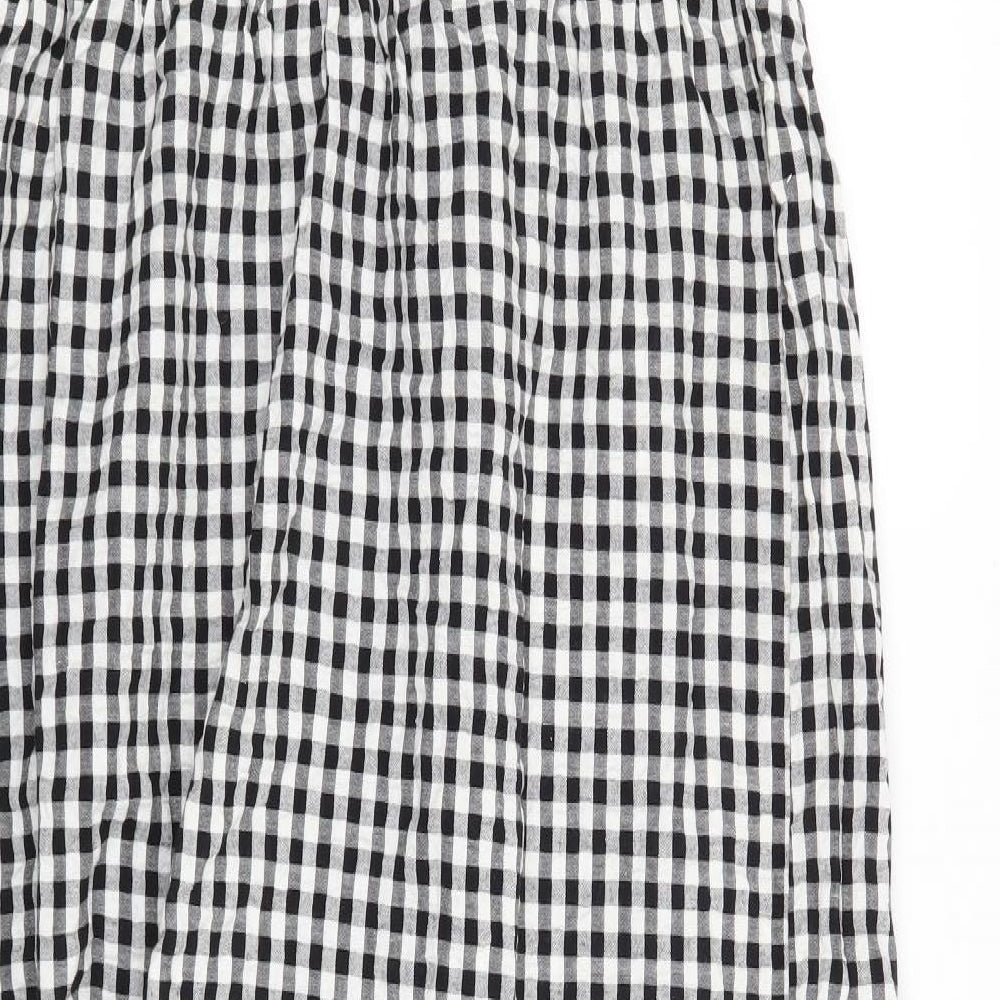 Dorothy Perkins Womens Black Geometric  Maxi  Size 18
