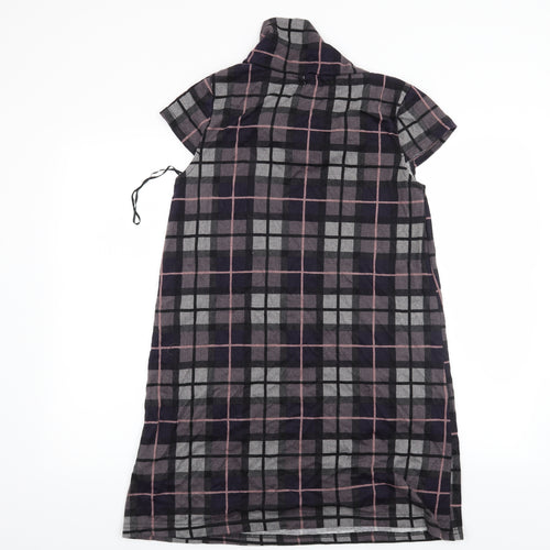 Apricot Womens Grey Check  Jumper Dress  Size 14