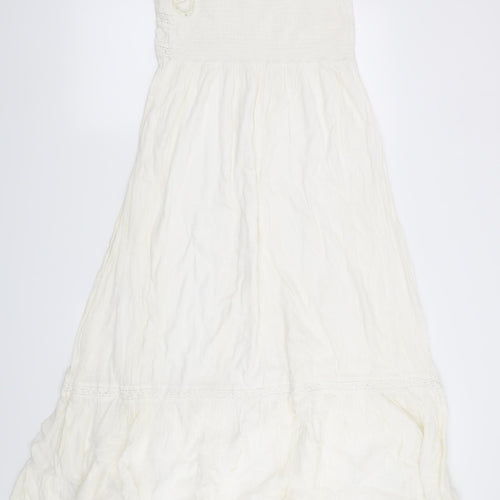 Papaya Womens White   Slip Dress  Size 14