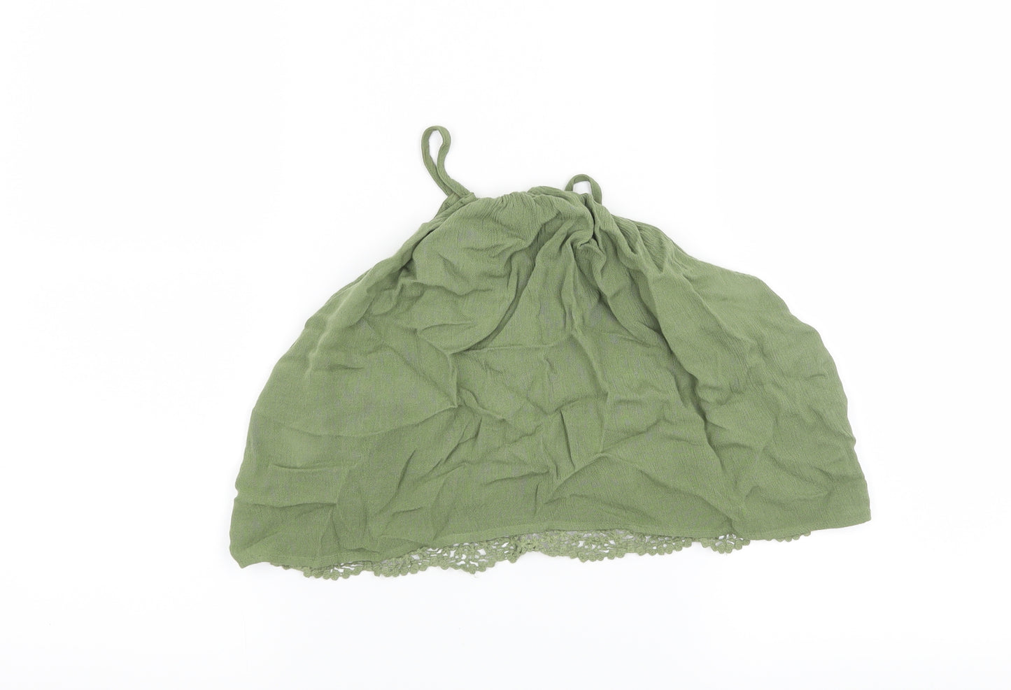 H&M Womens Green   Basic Blouse Size 8