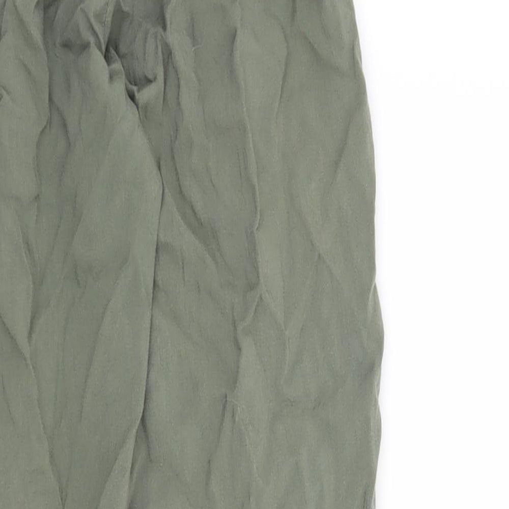 H&M Girls Green   Harem Trousers Size 11 Years