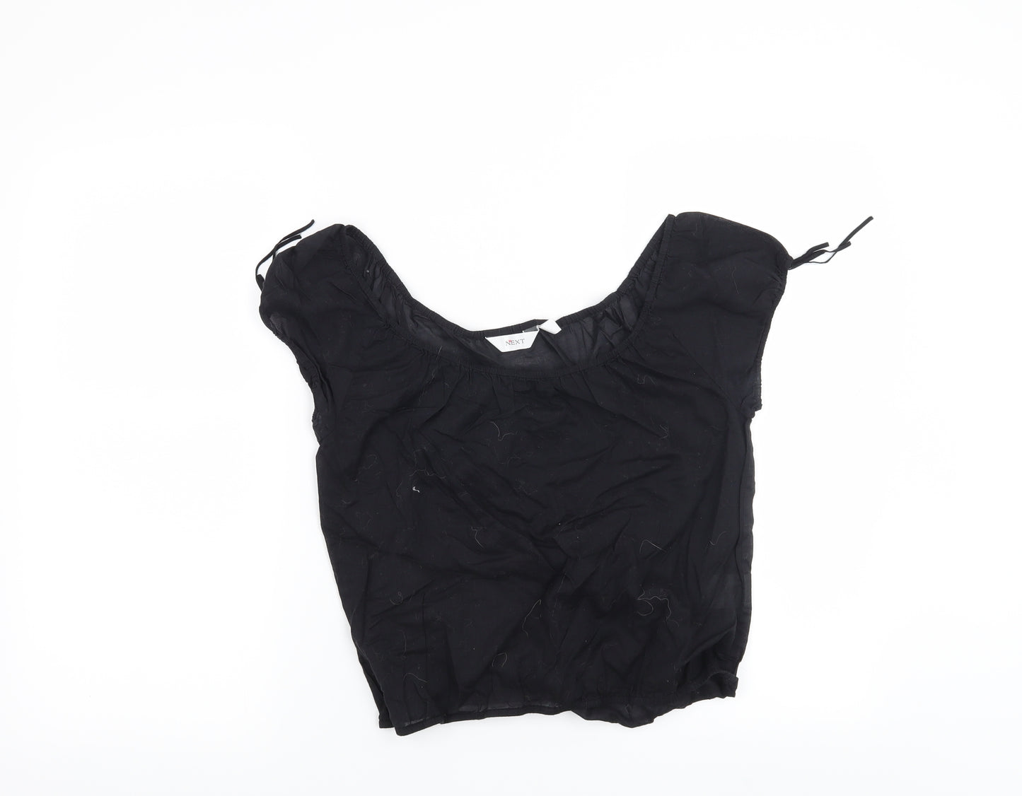 NEXT Womens Black   Basic Blouse Size 10