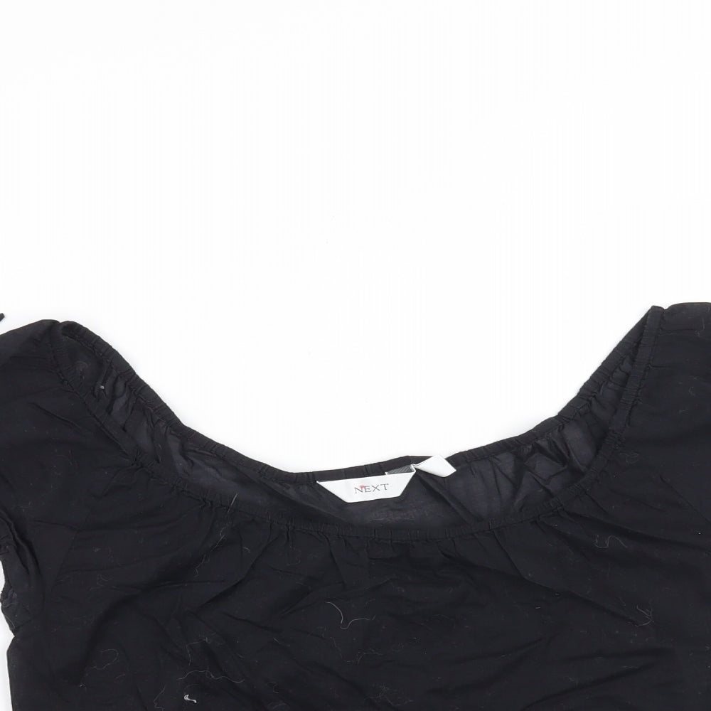 NEXT Womens Black   Basic Blouse Size 10
