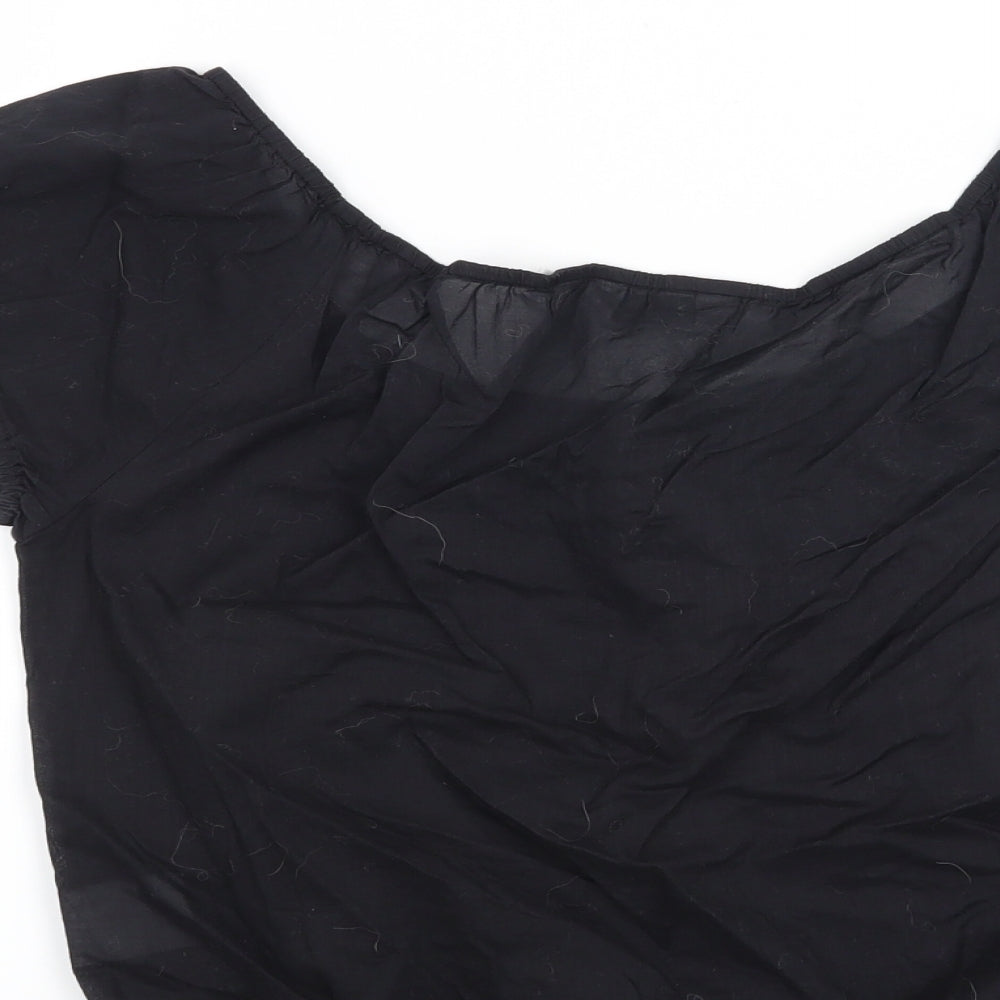 NEXT Womens Black   Basic Blouse Size 10