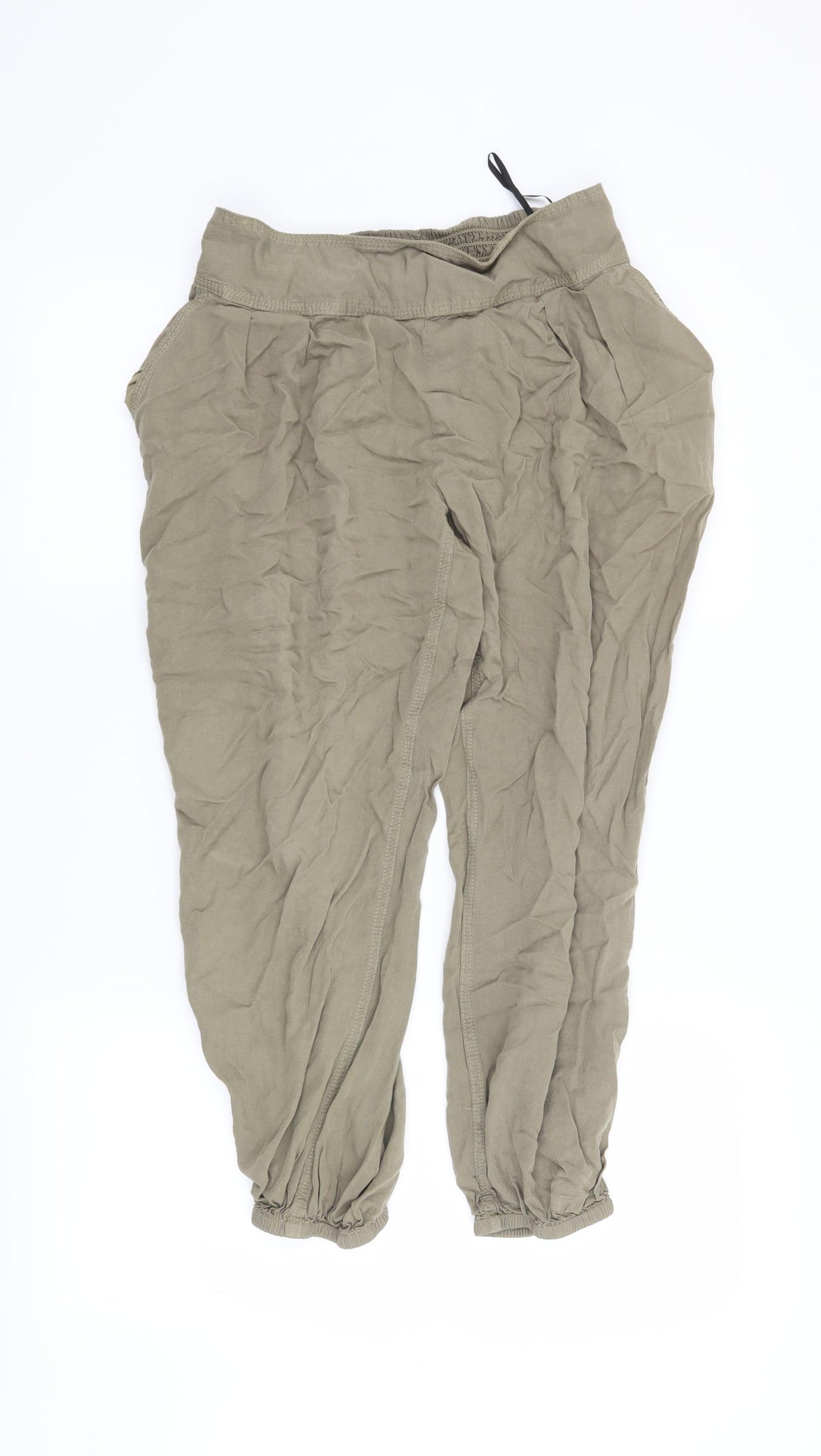 NEXT Womens Green   Trousers  Size 12 L23 in