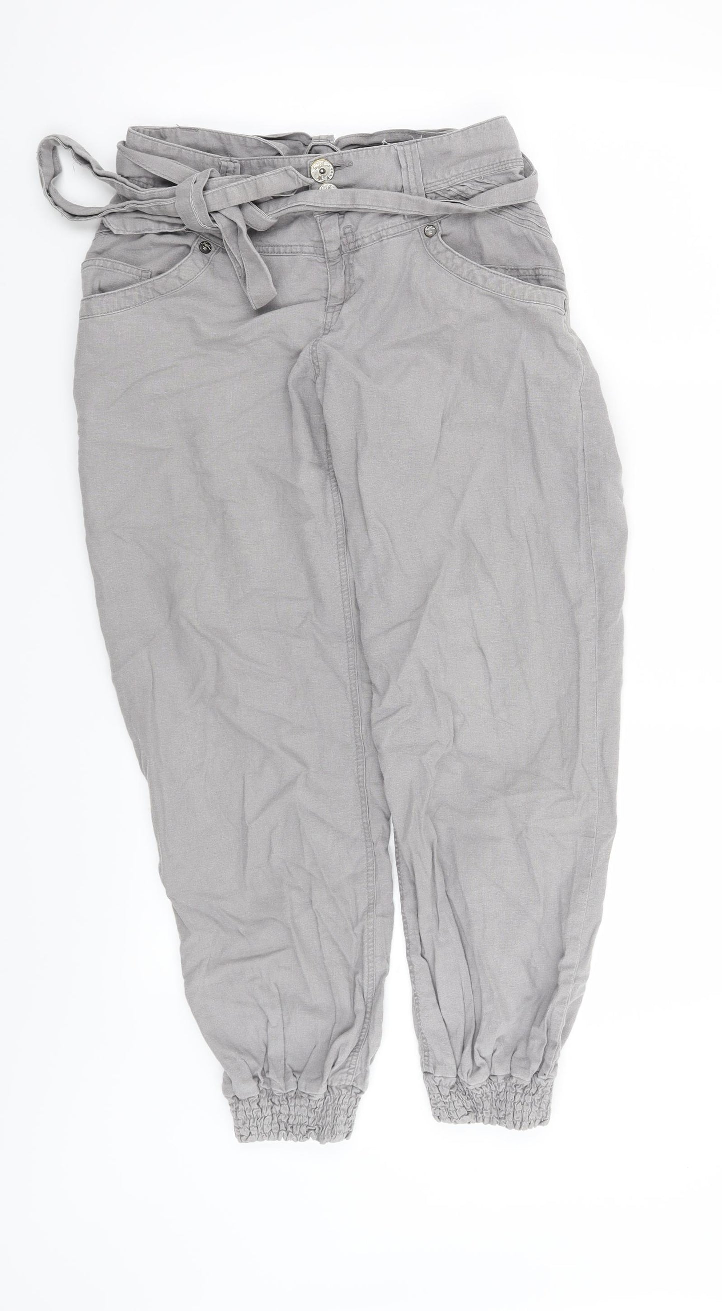 NEXT Womens Grey   Trousers  Size 12 L28 in
