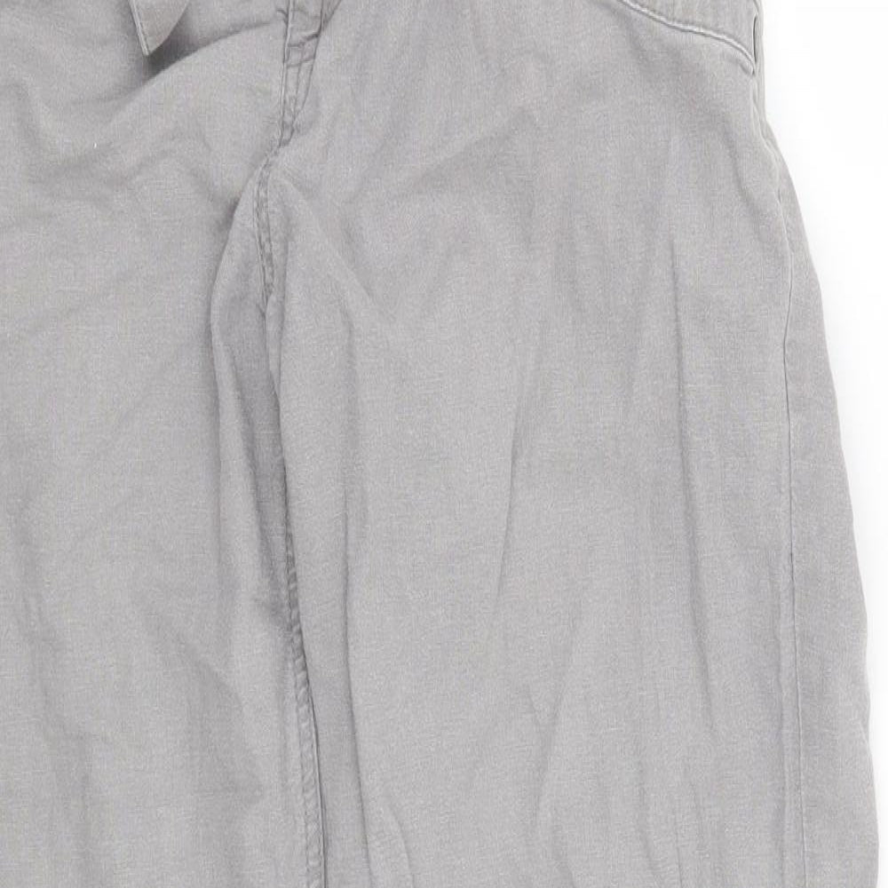 NEXT Womens Grey   Trousers  Size 12 L28 in