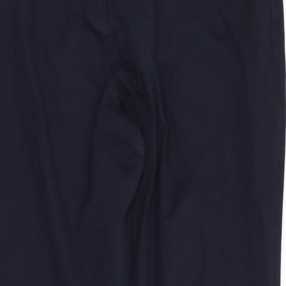 Maine Womens Blue   Chino Trousers Size 26 L29 in