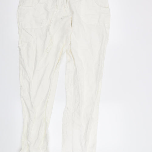 Denim CO Womens White   Trousers  Size 12 L30 in