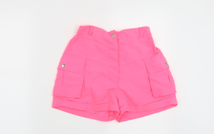 Preworn Womens Pink Hot Pants Shorts Size S