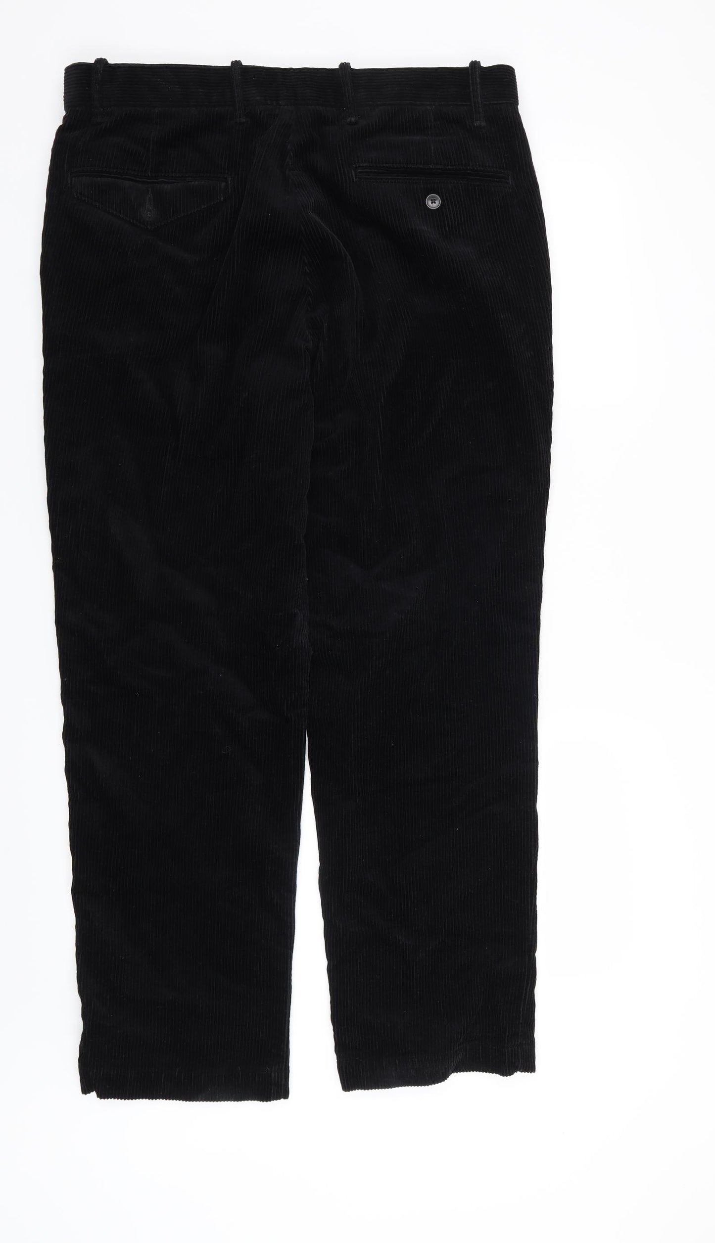 Marks and Spencer Mens Black   Trousers  Size 34 in L29 in