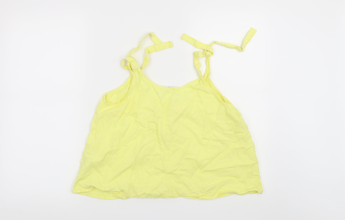Monsoon Womens Yellow   Basic Blouse Size M