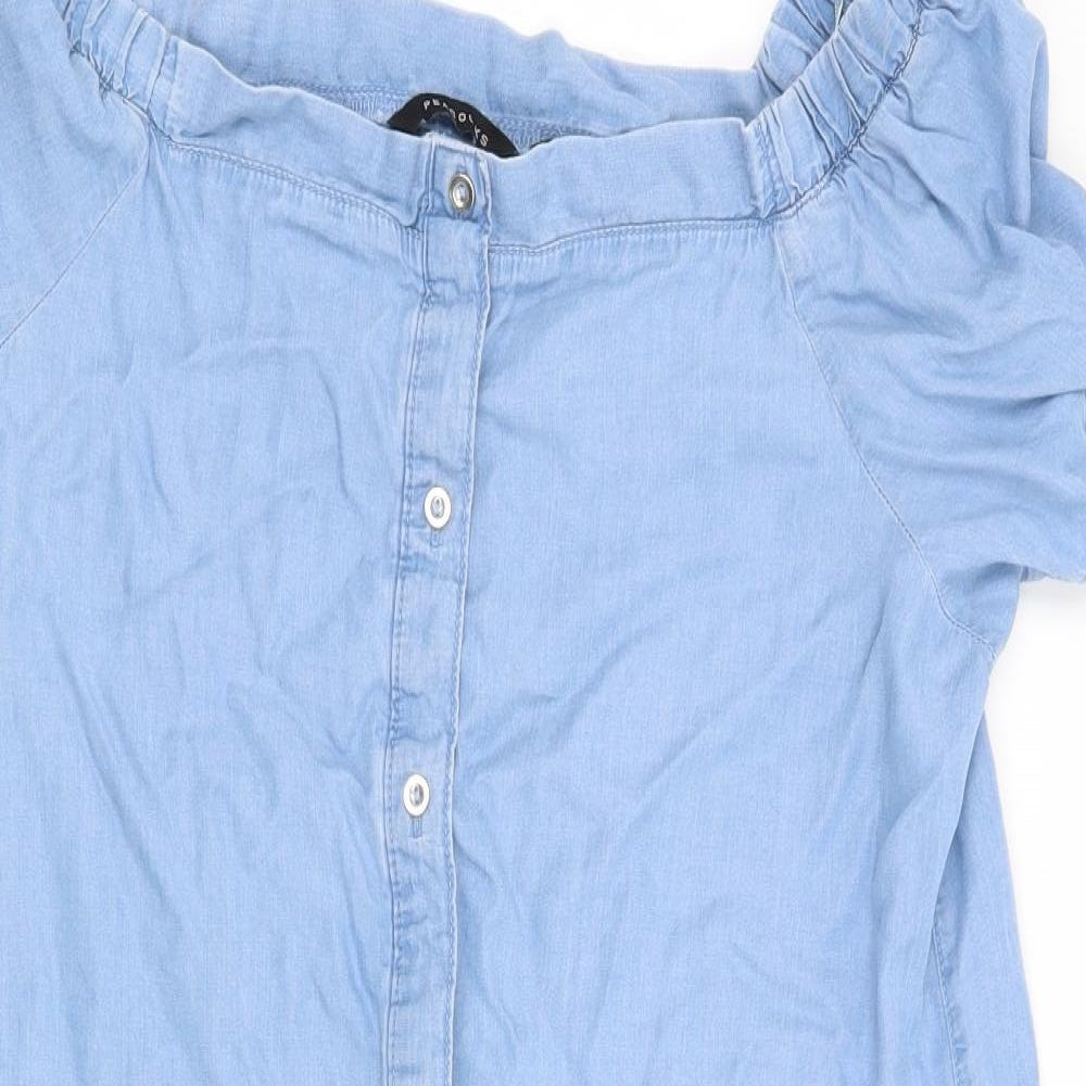 Peacocks Womens Blue   Shift  Size 14