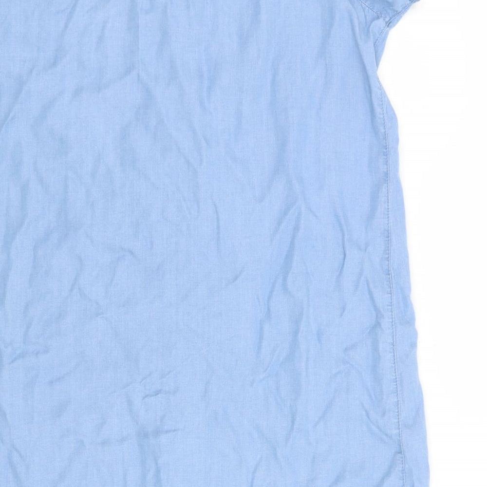 Peacocks Womens Blue   Shift  Size 14