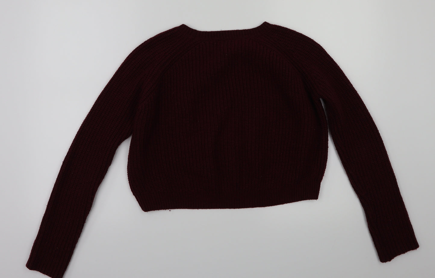 Topshop Womens Red   Pullover Jumper Size 8
