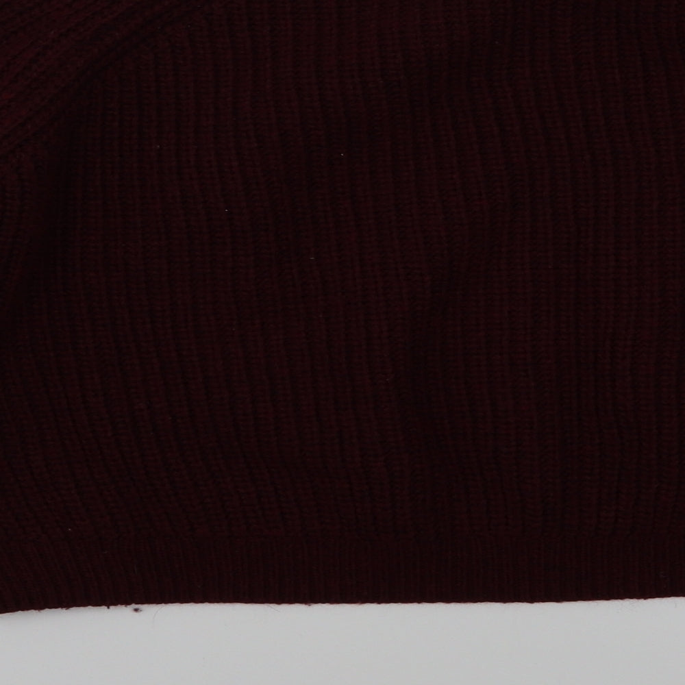 Topshop Womens Red   Pullover Jumper Size 8