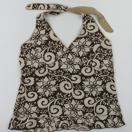 old navy  Womens Brown Floral  Camisole Tank Size M