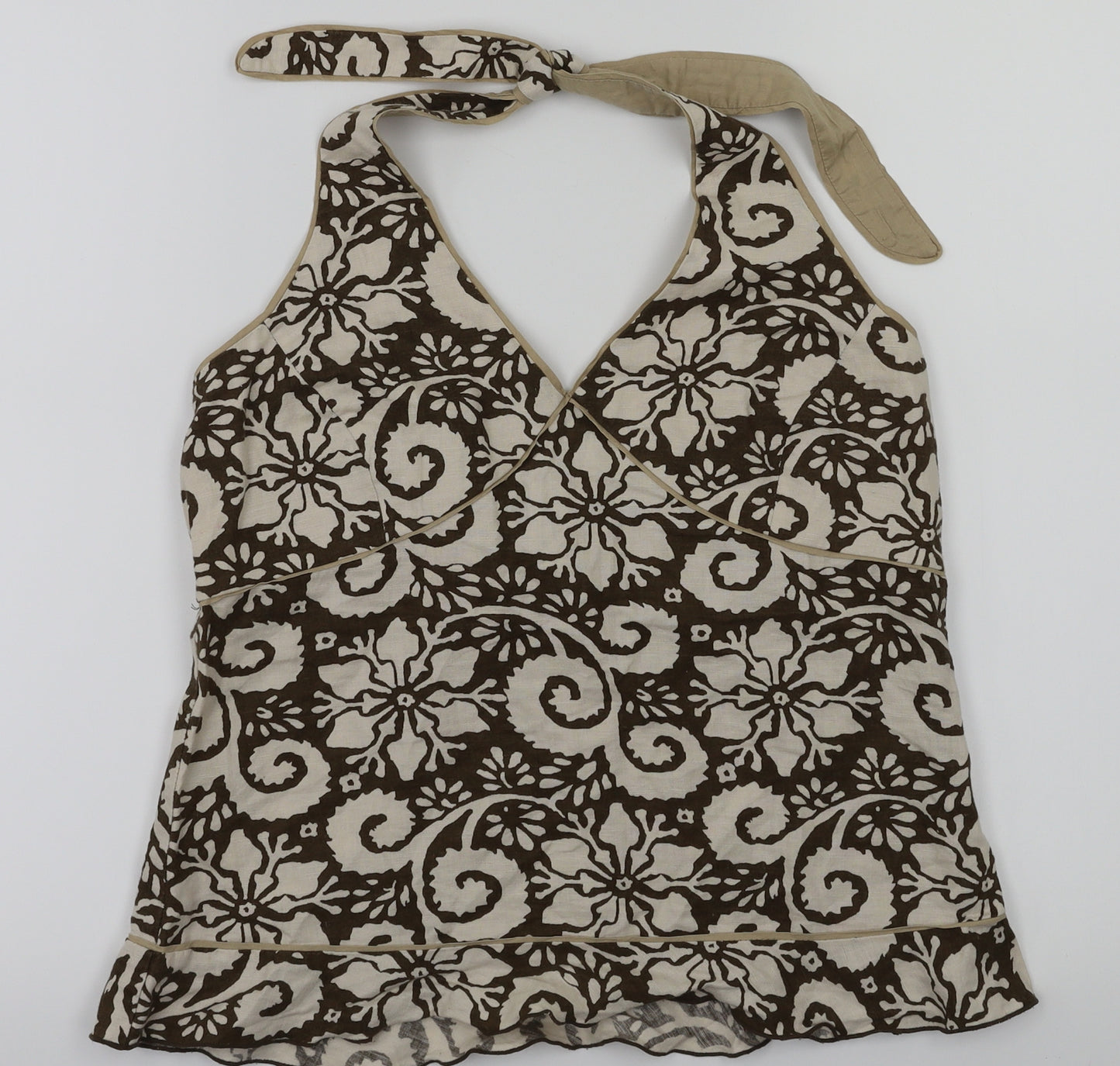 old navy  Womens Brown Floral  Camisole Tank Size M