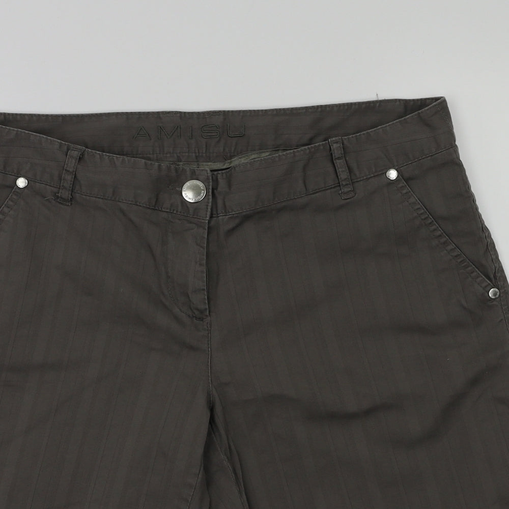Amisu Mens Grey   Cargo Shorts Size 40