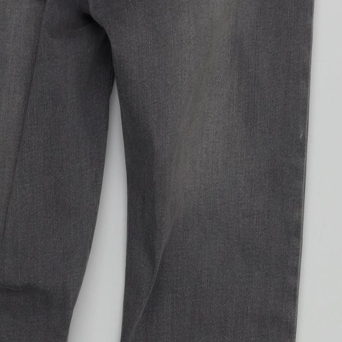 Preworn Womens Grey   Skinny Jeans Size 30 L29 in