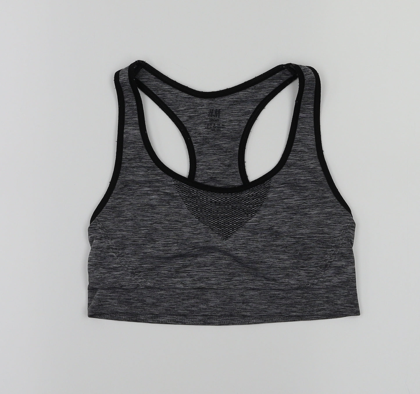 H&M Womens Grey   Basic T-Shirt Size 8