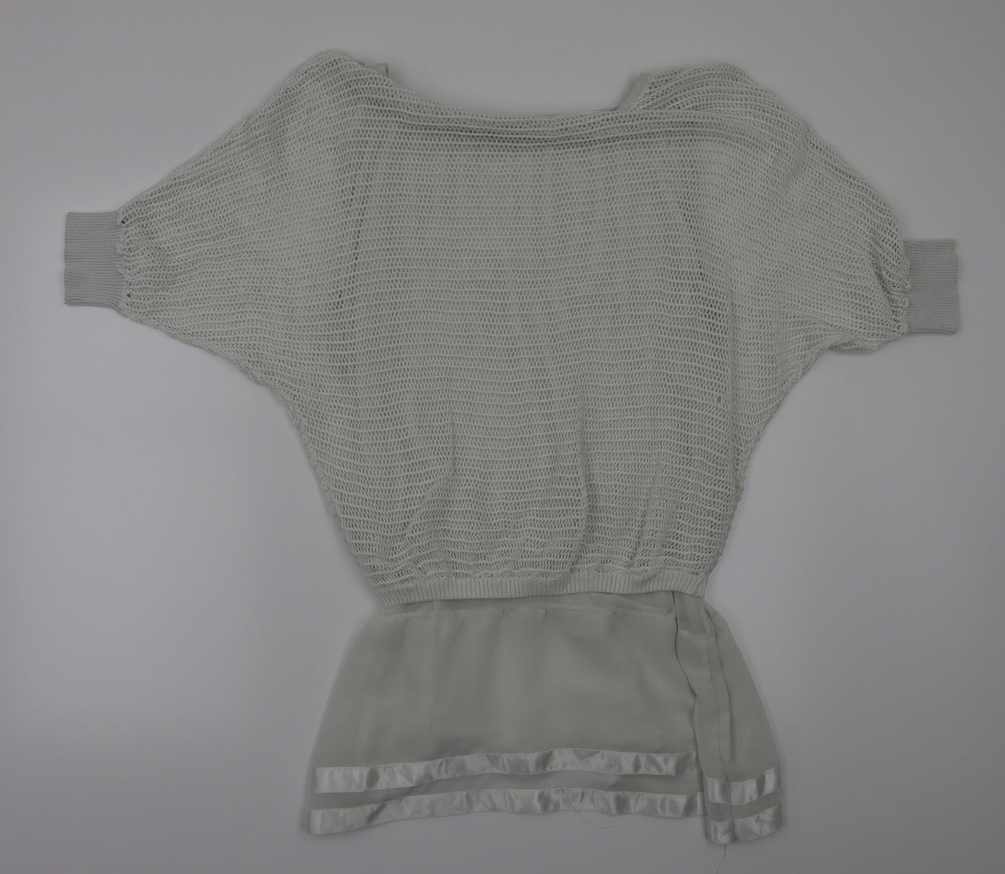 uince otto  Womens White   Basic T-Shirt Size L