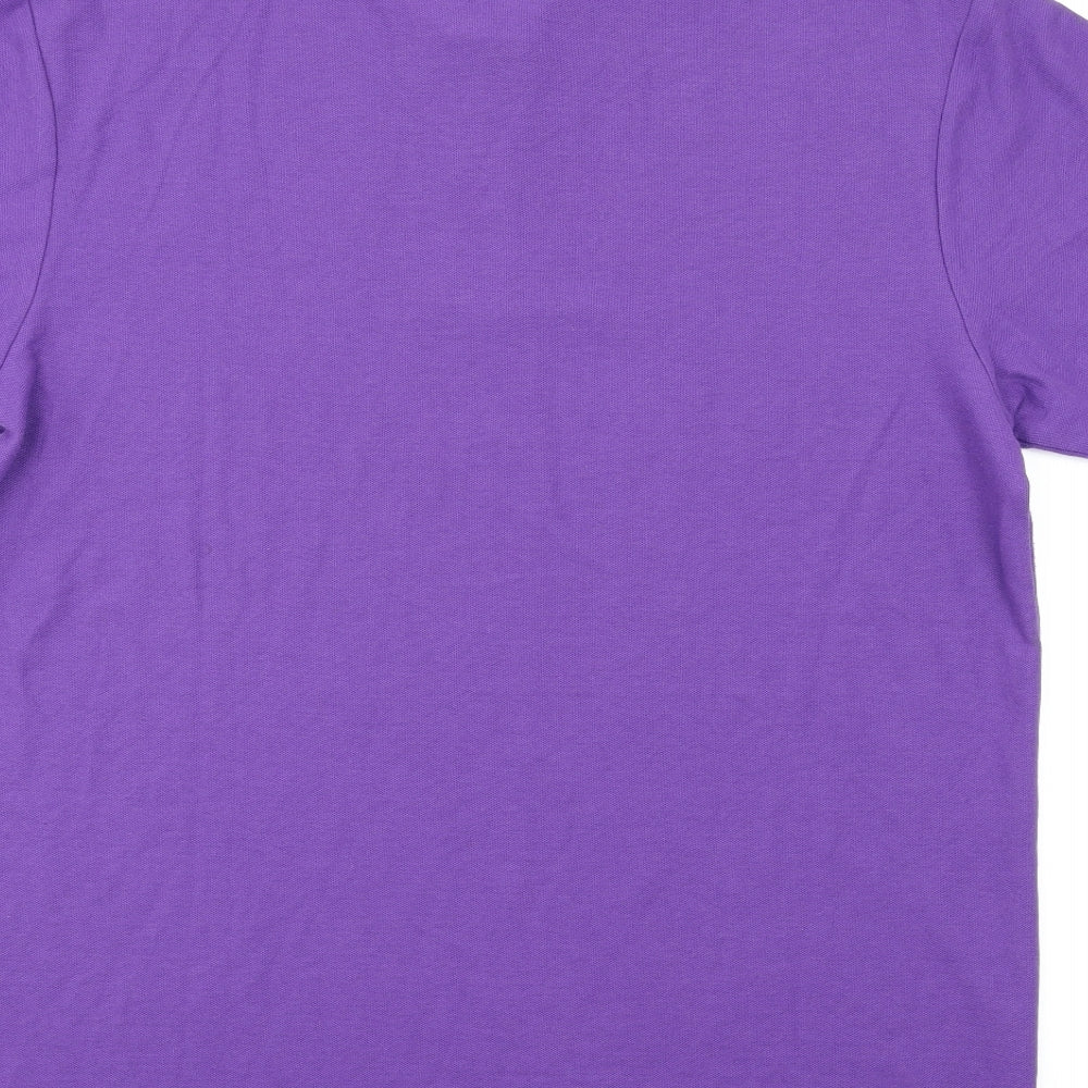 Alexandra  Mens Purple    Polo Size L