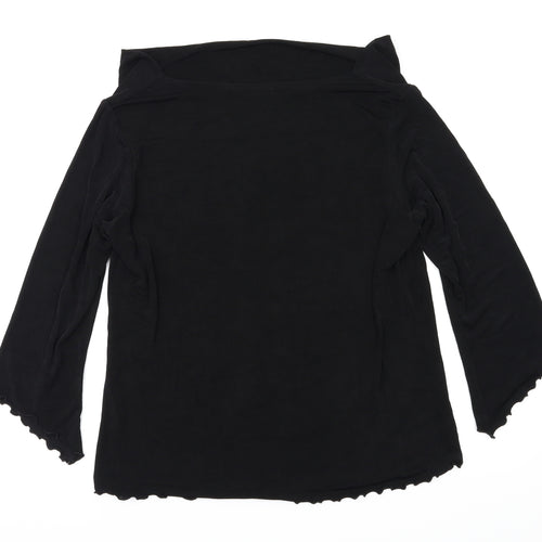 JONDEN Womens Black   Basic T-Shirt Size XL