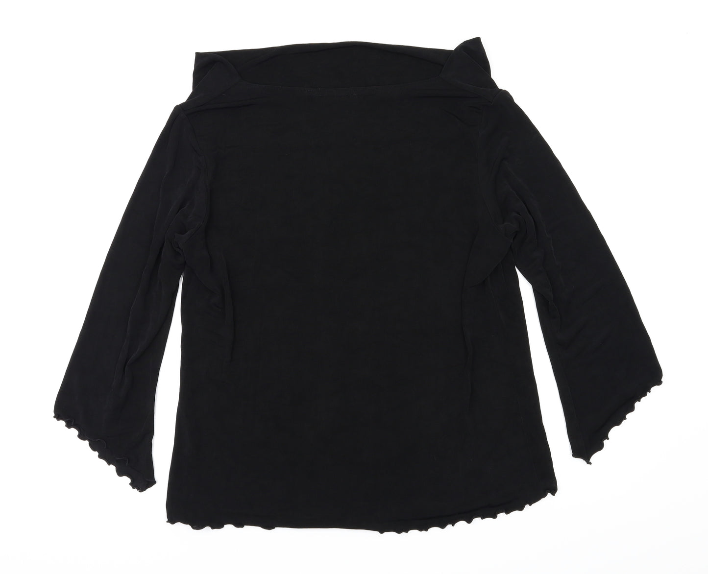 JONDEN Womens Black   Basic T-Shirt Size XL