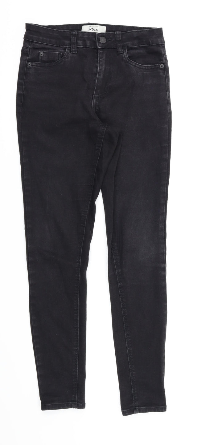New Look Womens Black Skinny Jeans Size 8 L29 in