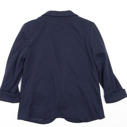 Wallis Womens Blue   Jacket Blazer Size 12