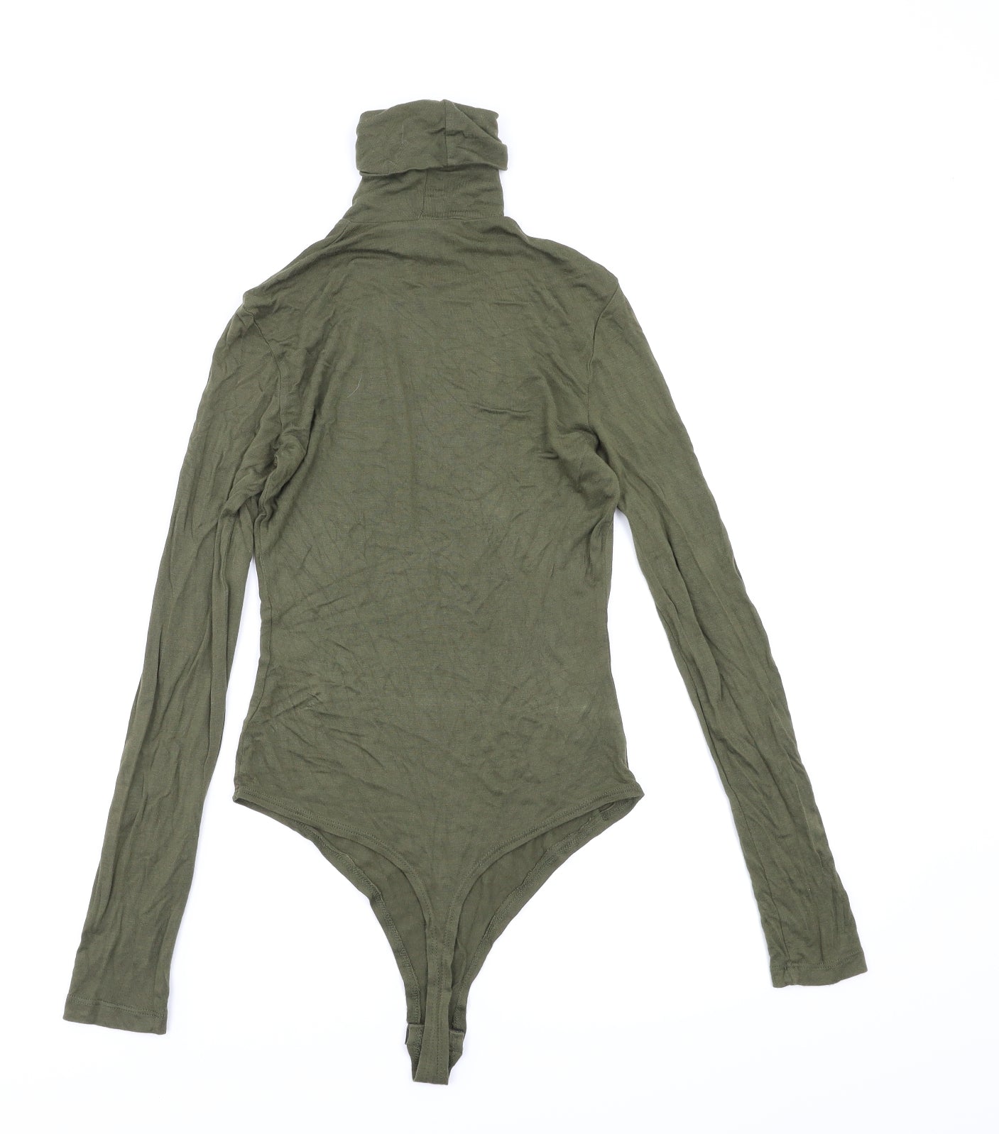 Lounge Club Womens Green   Bodysuit One-Piece Size 8