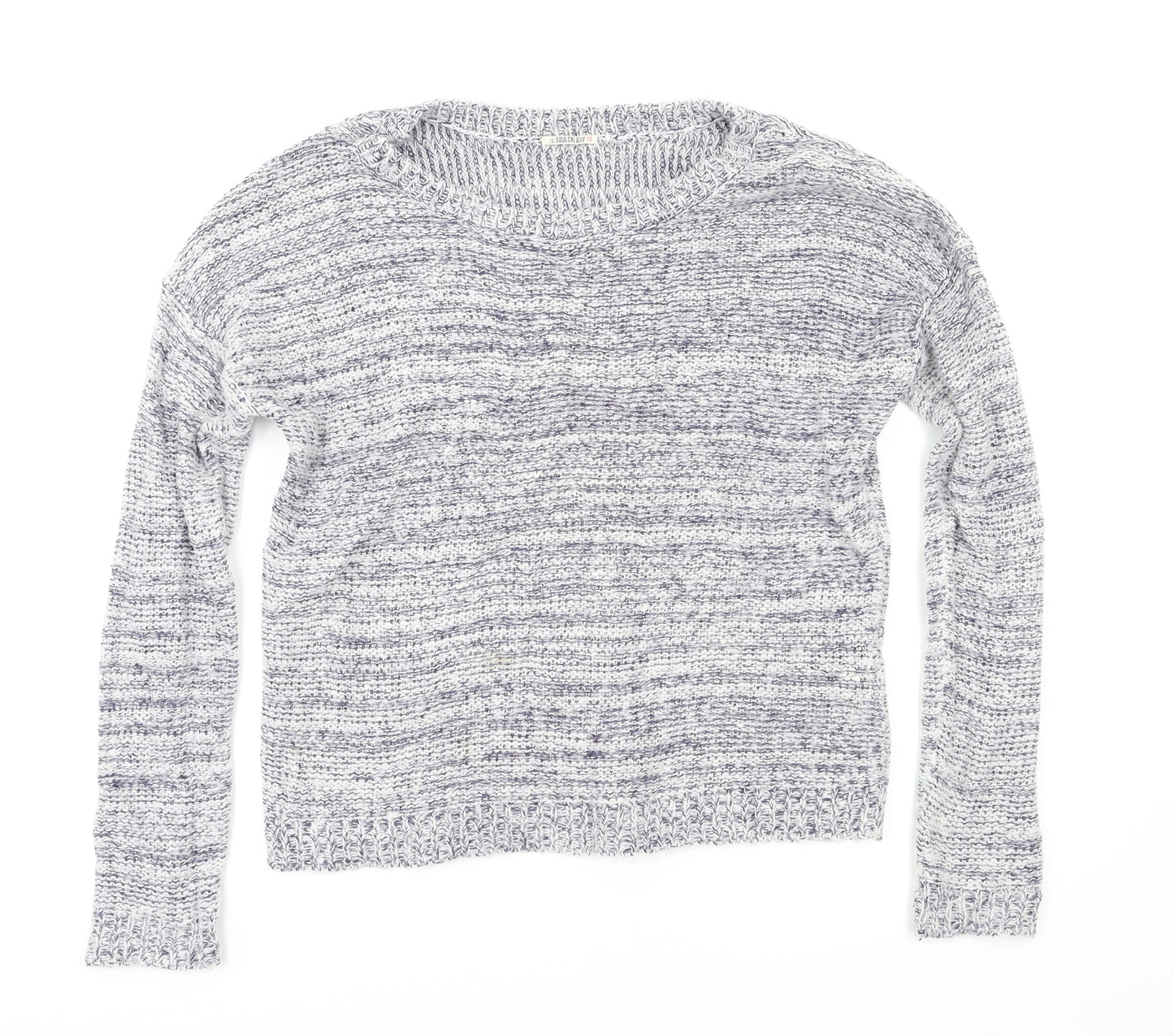 SoulCal&Co Womens Grey   Pullover Jumper Size 10