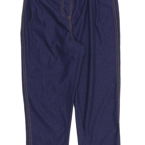 Payapa Girls Blue Ikat  Jegging Trousers Size 10-11 Years