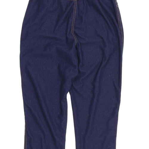 Payapa Girls Blue Ikat  Jegging Trousers Size 10-11 Years