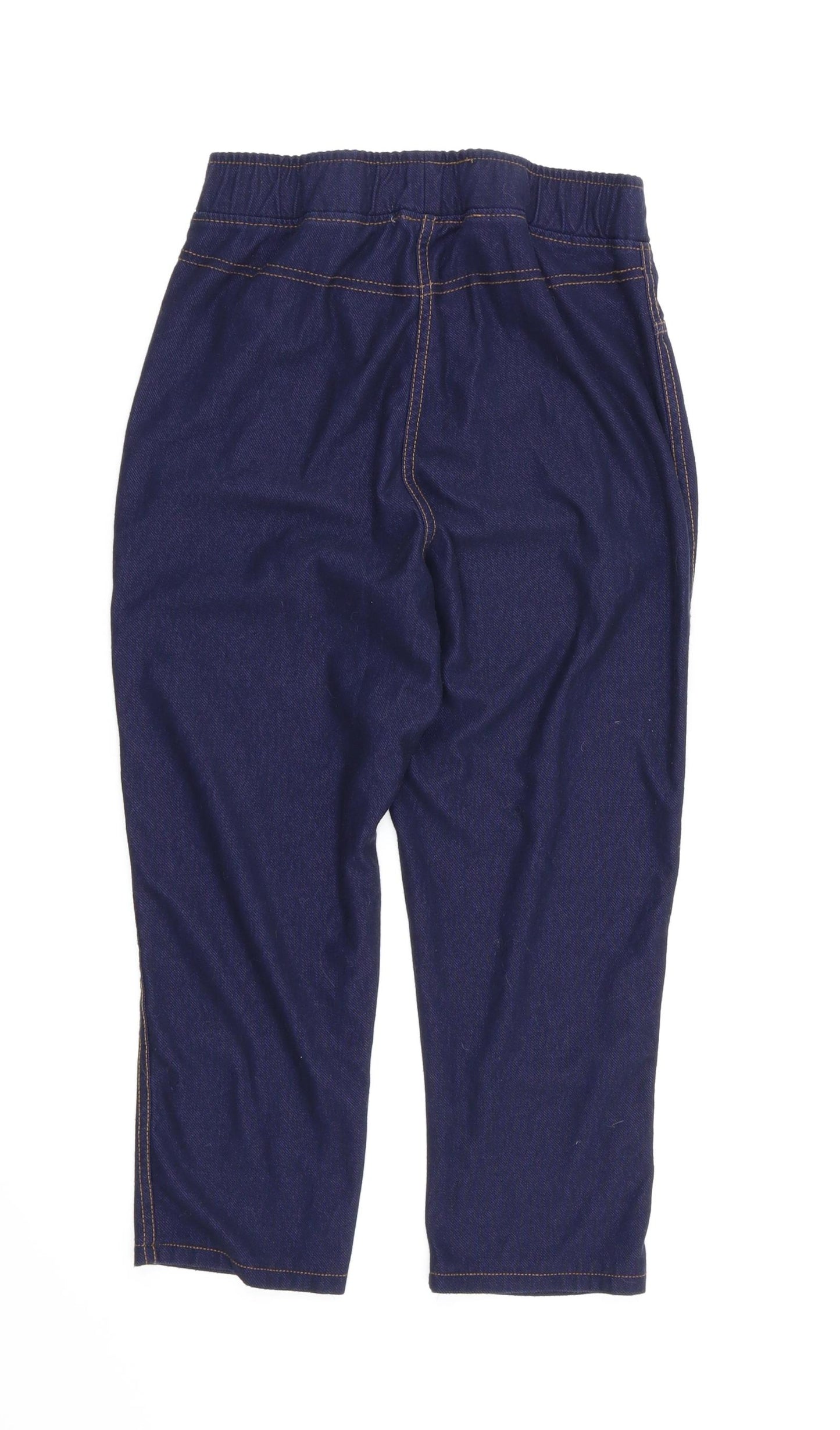 Payapa Girls Blue Ikat  Jegging Trousers Size 10-11 Years
