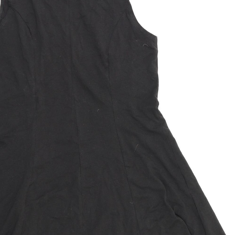 Preworn Womens Black   Fit & Flare  Size M