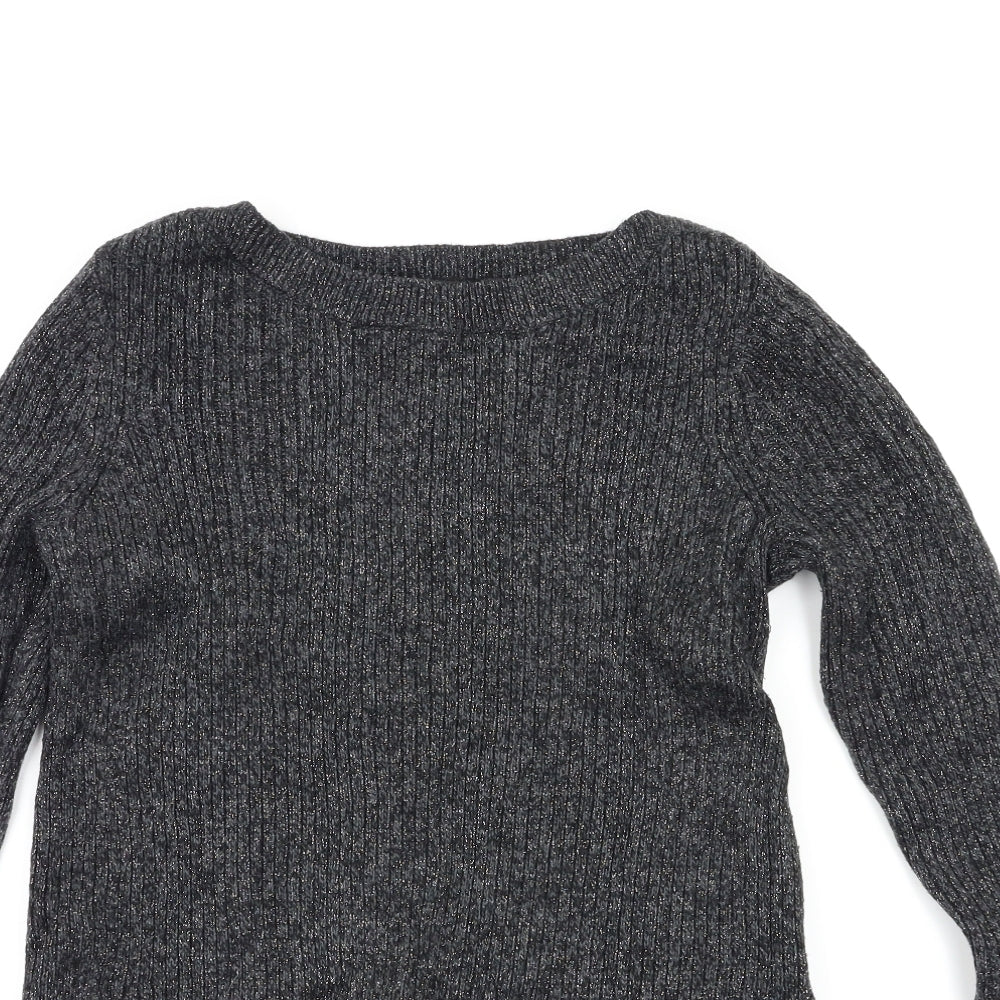 H&M Womens Black   Pullover Jumper Size S