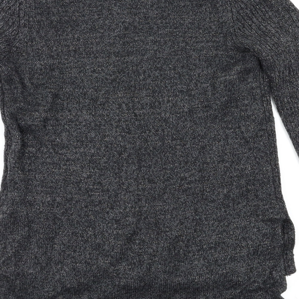 H&M Womens Black   Pullover Jumper Size S