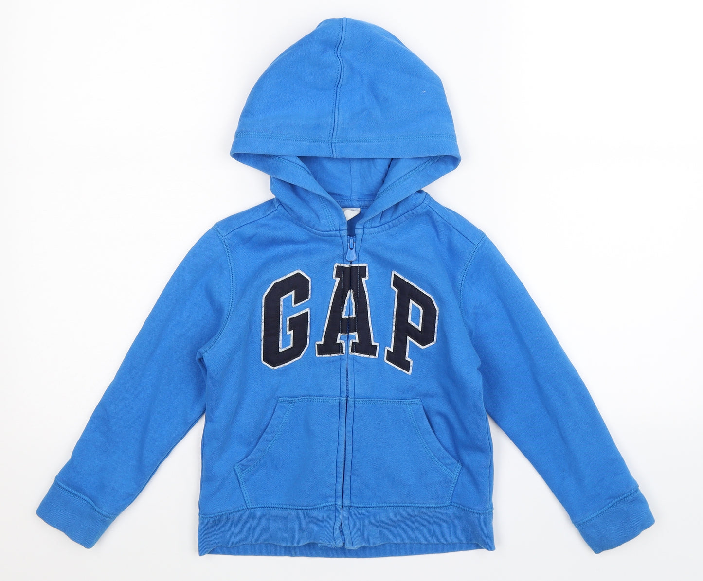 Gap Boys Blue   Full Zip Hoodie Size 5 Years