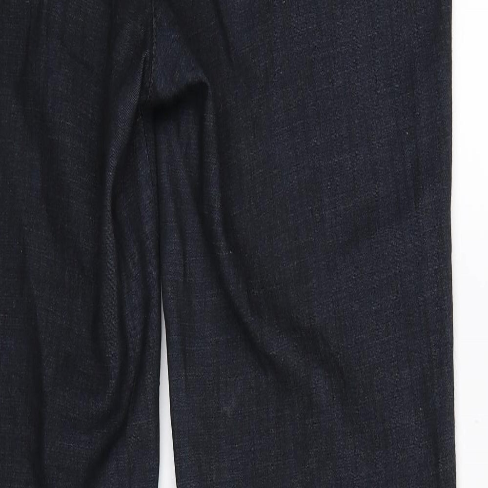 Per Una Womens Blue   Trousers  Size 12 L29 in